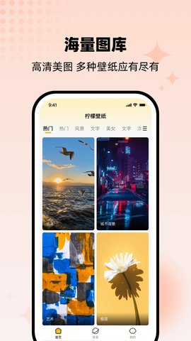 柠檬壁纸APP 1.0.1 安卓版