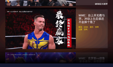 wwe大视界App 2.4.996 官方版