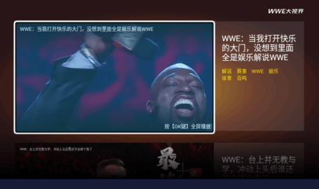 wwe大视界App 2.4.996 官方版