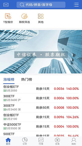 中信汇点期权app 7.2.1.0 安卓版