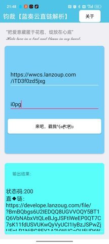 蓝奏云直链解析工具App 3.0.5 安卓版