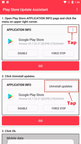 谷歌商店更新助手App 1.0.5 安卓版